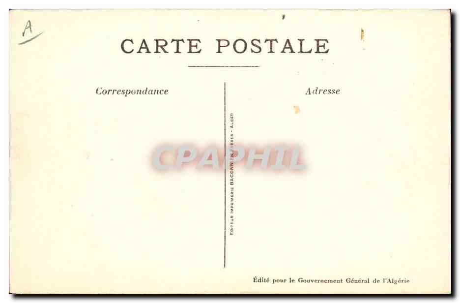 CPA Fantaisie Afrique du Nord Illustrateur Ouled Nail dansant — Rückseite