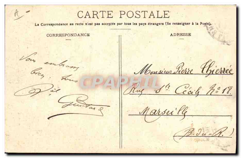 CPA Militaria 22eme d'infanterie Interieur de chambre Musique (bois) Violoncelle Clarinette  — Rückseite