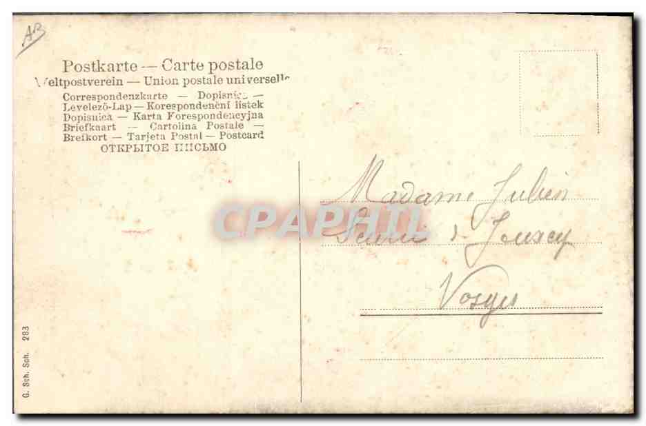 CPA Militaria Armee allemande en manoeuvre  — Rückseite
