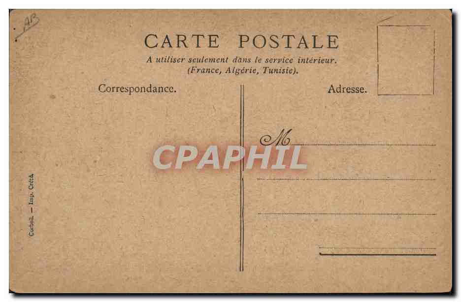 CPA Militaria SM La reine Helene et le president arrivant a la revue — Verso