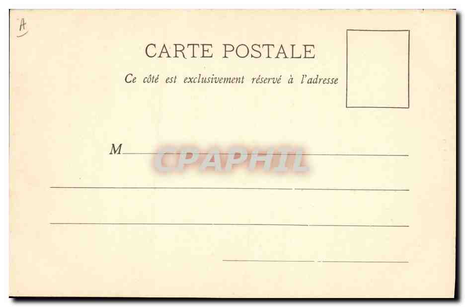 CPA Militaria Revue des reservistes de la 11eme division 26 octobre1899  — Rückseite