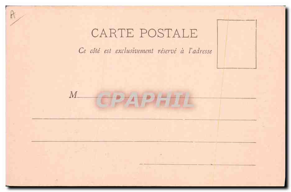 CPA Militaria Traversee de la ville  — Rückseite
