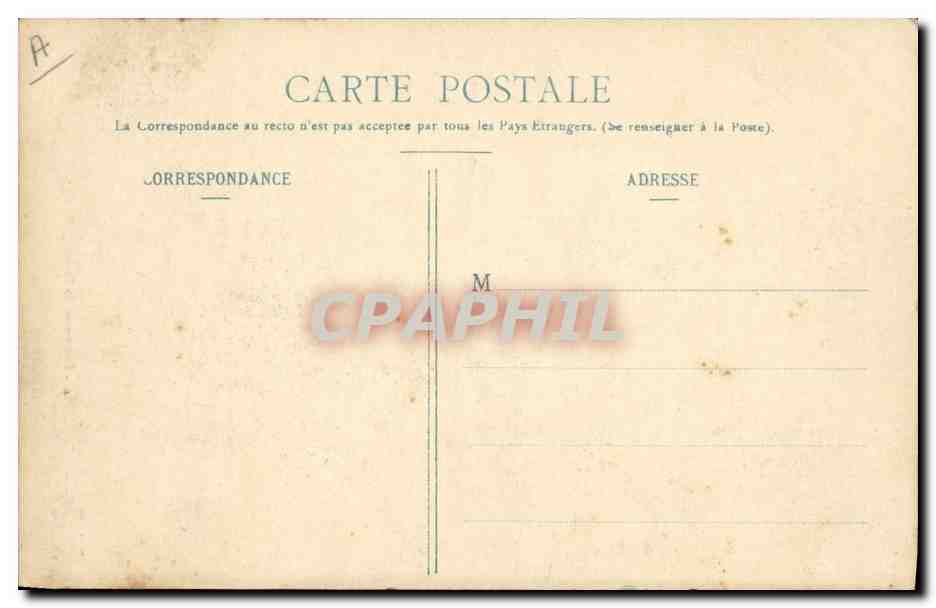 CPA Folklore Costumes de Savoie Arves — Verso