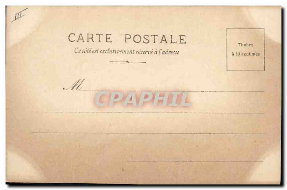 La Confrérie Tarentaise — Salon 1901 — A.C. Coppier, S.I.P. — Verso