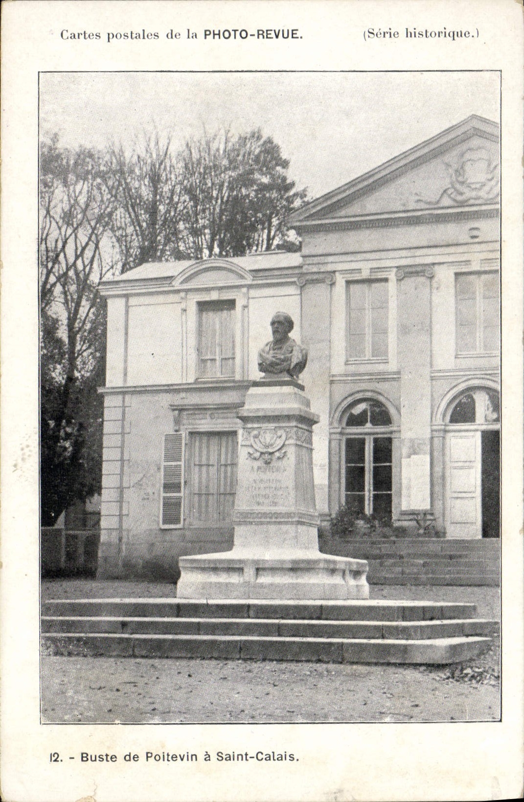 CPA Buste de Poitevin a Saint Calais 