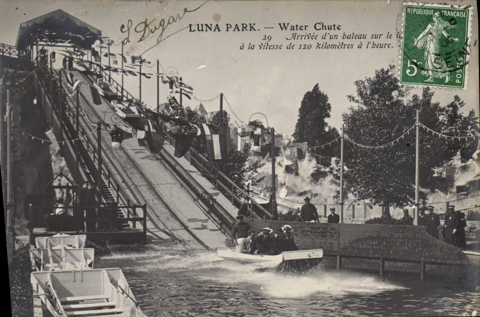 Luna Park — Water Chute — L. Dugare