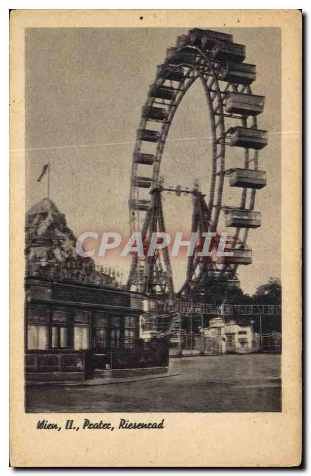 CPA Fete Foraine Wein Riesenrad