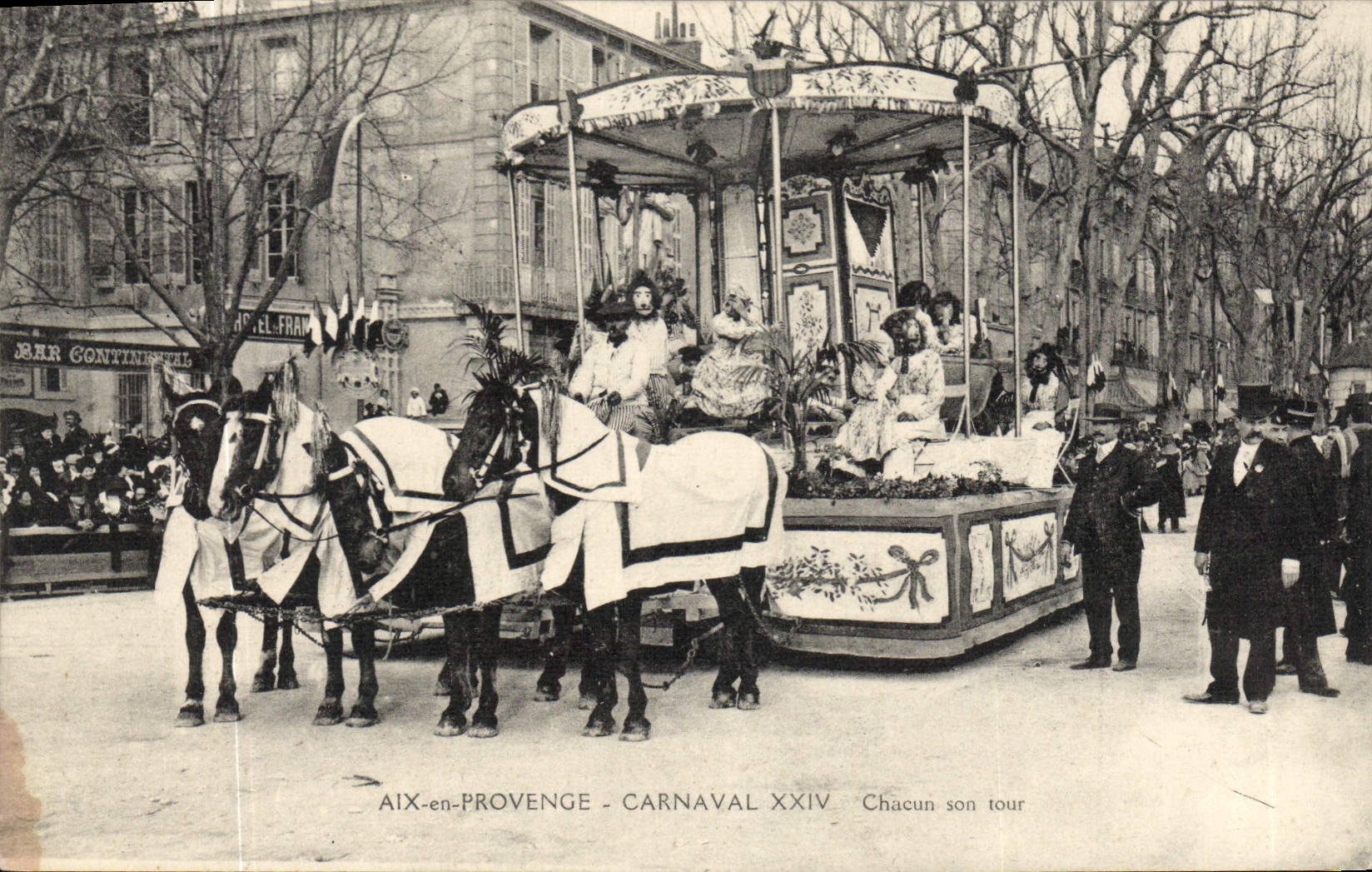 AIX-en-PROVENCE - CARNAVAL XXIV — Chacun son tour — J.H.R. CONTINENTAL
