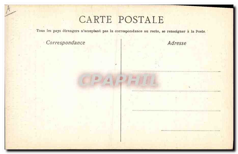 Portrait d'Albert Ier — Série 'Détaillez-bien ce Portrait' n°4 — Éditeur Gilbert Géquier — Verso