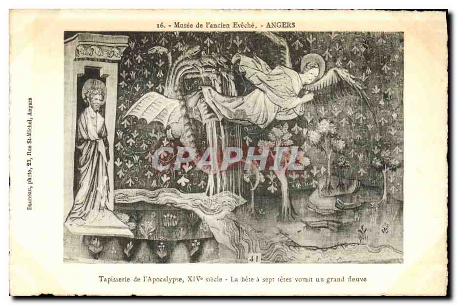 Musée de l'ancien Evêché - Angers — Tapisserie de l'Apocalypse, XIVe siècle — Daumain, photo, Angers