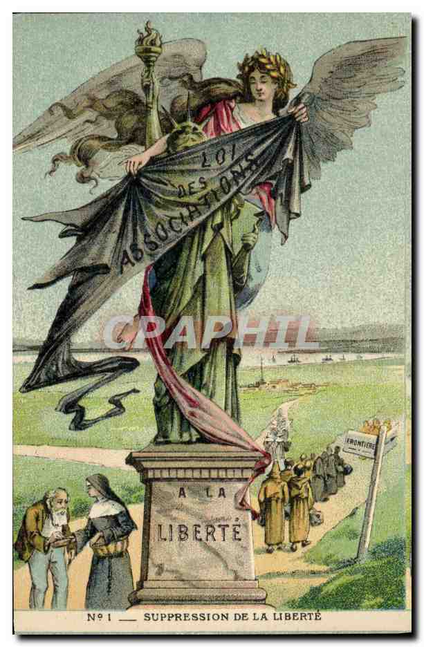 Suppression de la Liberté — Loi des Associations — Éditeur non identifié, N°1