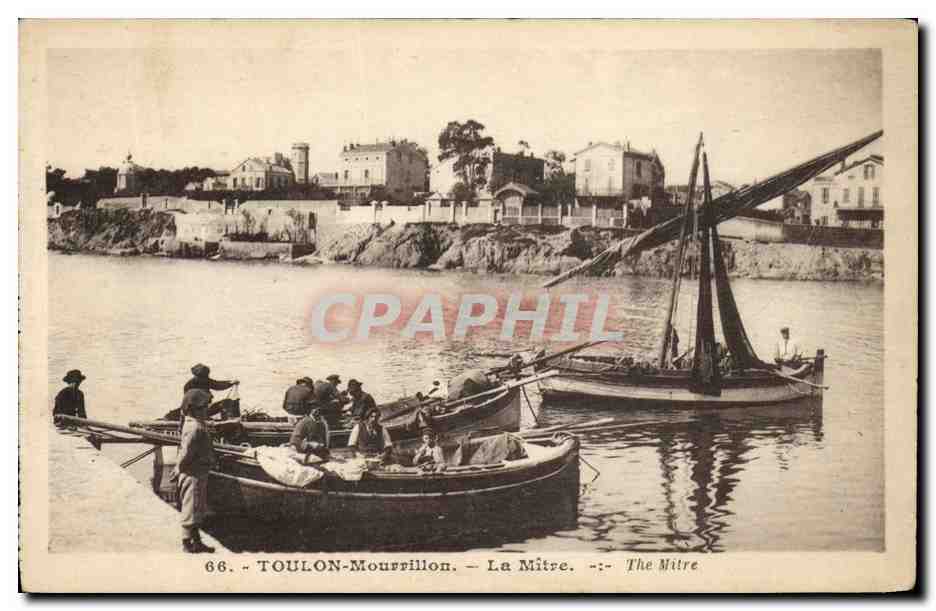 Toulon-Mourillon — Ansicht der Mitre — Verlag P. Brauze, 8 Rue de la Bourse