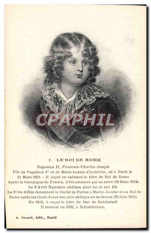 CPA Histoire Napoleon 1er Le roi de Rome 
