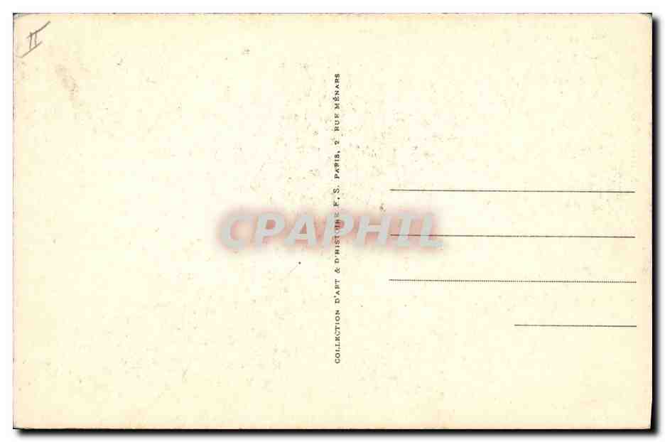 CPA Histoire Napoleon 1er Bonaparte aux Tuileries — Rückseite