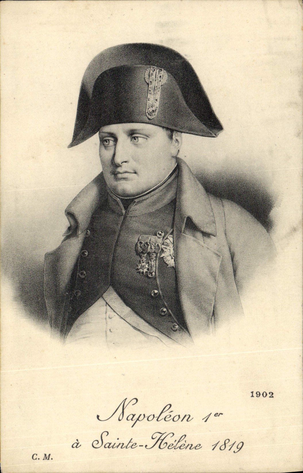 CPA Histoire Napoleon 1er a Sainte Helene 1819