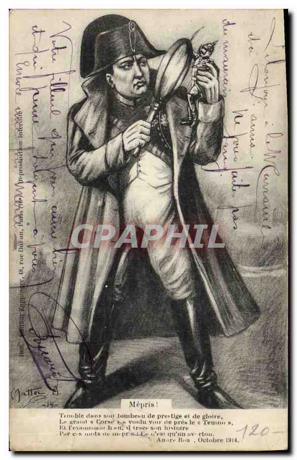 CPA Histoire Napoleon 1er 