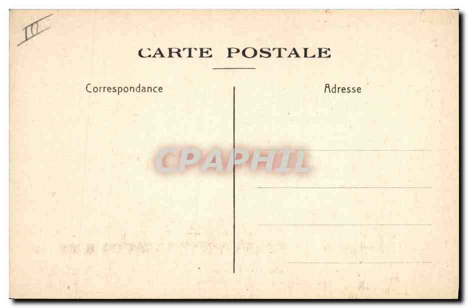 CPA Paris Hotel des Monnaies Le peristyle — Rückseite