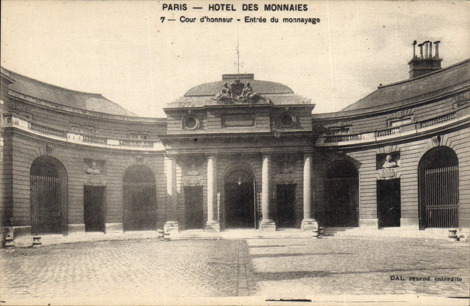 CPA Paris Hotel des Monnaies entree du monnayage