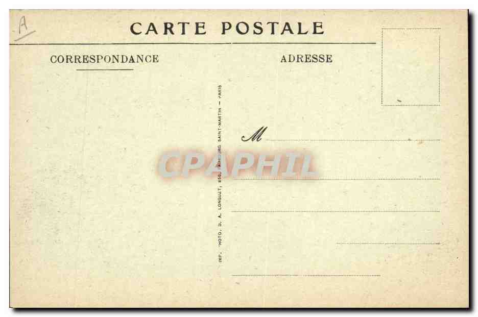 CPA Paris Hotel des Monnaies entree du monnayage — Rückseite