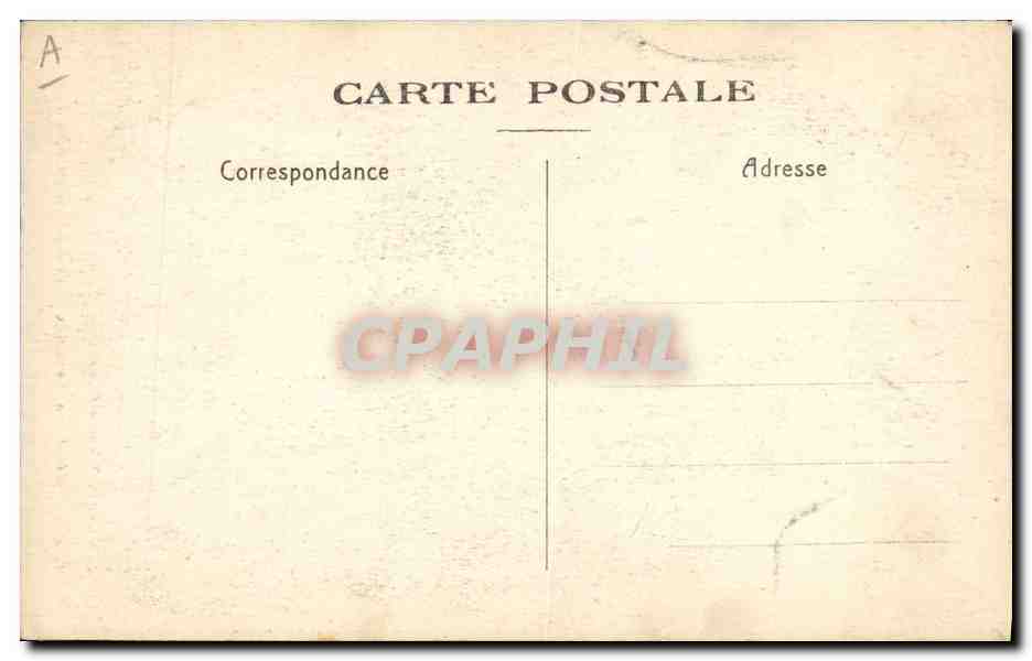 CPA Paris Hotel des Monnaies Cour de la meridienne — Rückseite