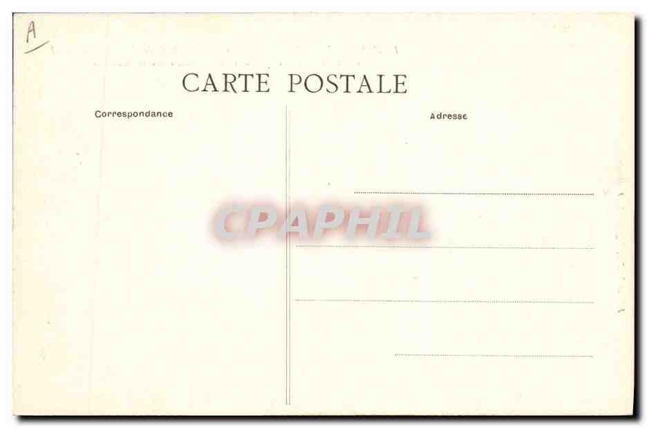 CPA Monnaies Figeac Hotel de la monnaie royale Cote septentrional par l'administration des Beaux Arts — Rückseite