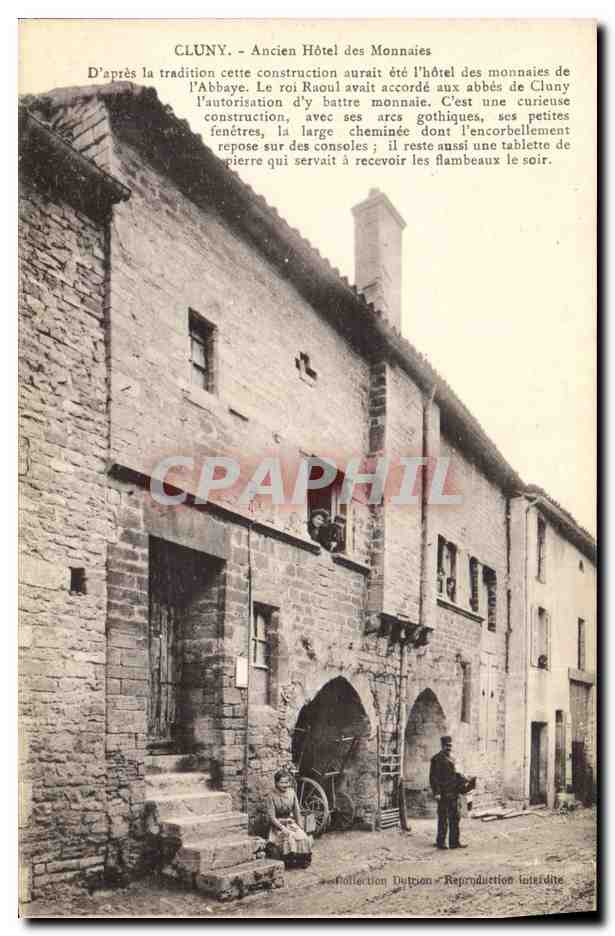 CPA Monnaies Cluny Ancien hotel des monnaies