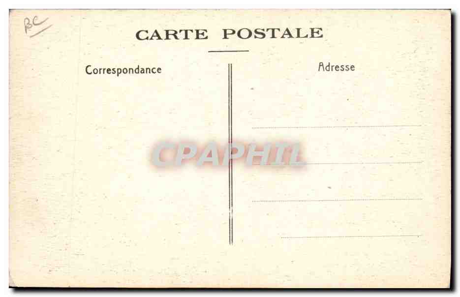CPA Paris Hotel des Monnaies La coulee — Rückseite