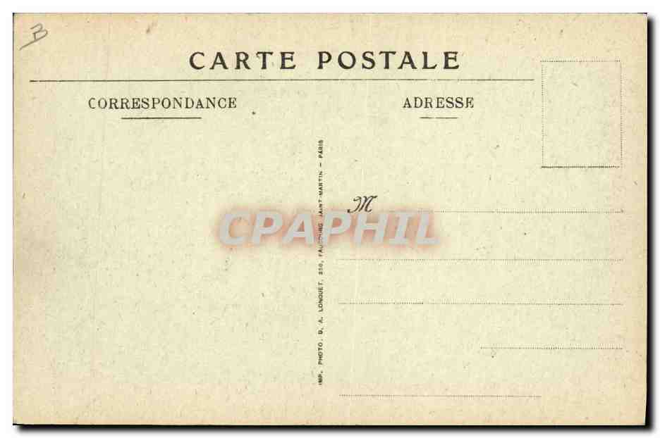 Paris — Hôtel des Monnaies — Salle de monnayage — Verso