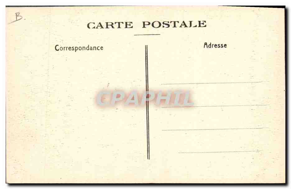 CPA Paris Hotel des Monnaies Gros laminoir — Rückseite