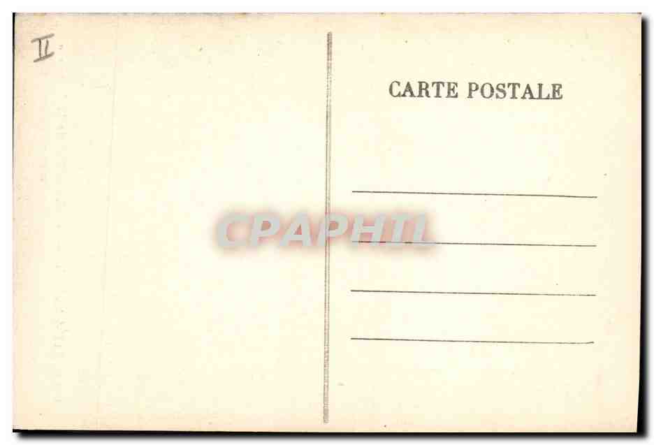 CPA Monnaies Chateau Landon Ancien hotel de la monnaie  — Rückseite