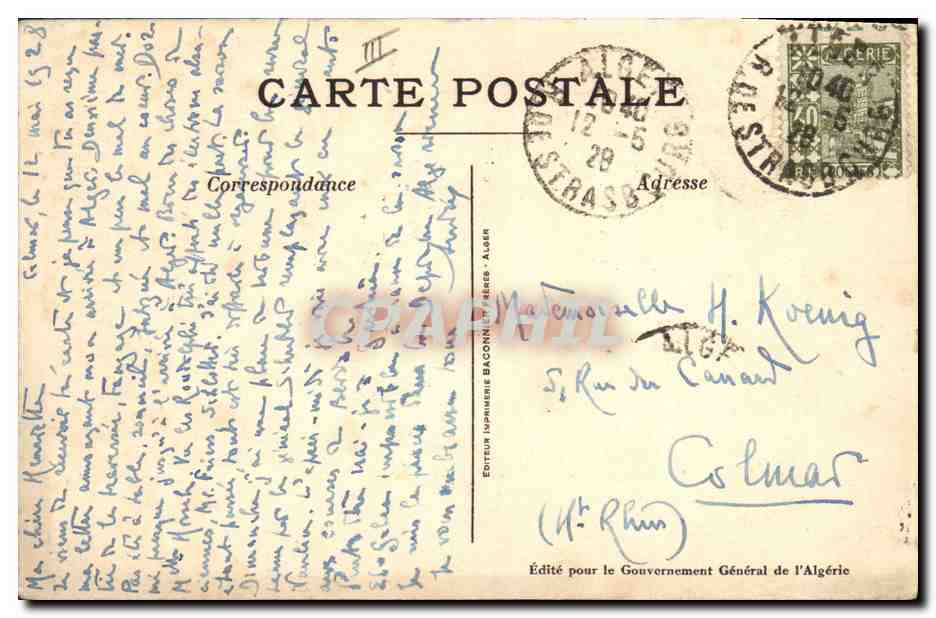 Scènes et Types Algériens — Le Couscous — Série No 1 — Roger J. Richan — Reverso