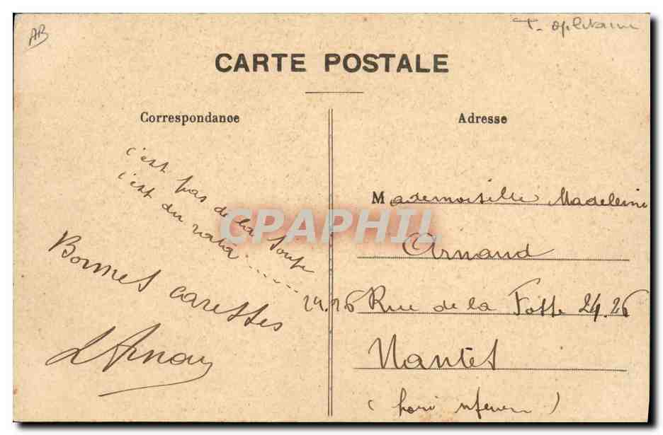 Camp du Larzac — Soldats en tenue de campagne — Éditeur A. B. Mink — Reverso