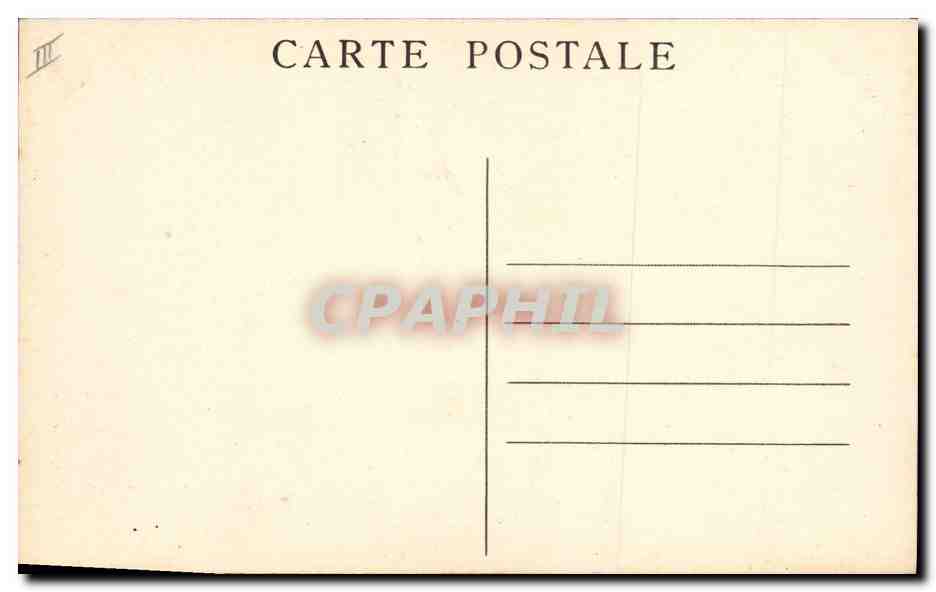 CPA Folklore Savoie Valloires Costume du pays — Verso