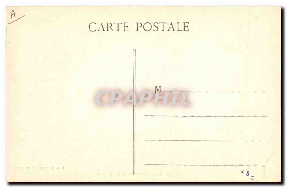 CPA Folklore Les costumes de Savoie  — Verso
