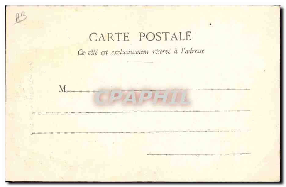 CPA Folklore Costumes de Savoie Tarentaise  — Verso