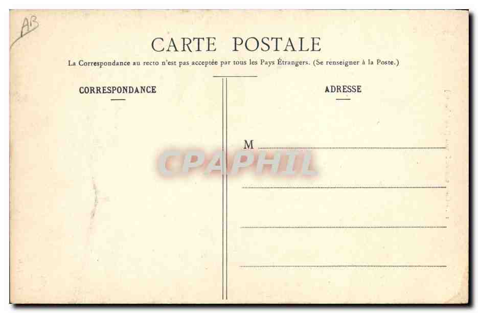CPA Folklore Costumes de Savoie Lanslebourg — Verso