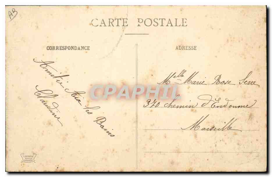 CPA Folklore Costumes de Savoie Pralognan la Vanoise  — Verso