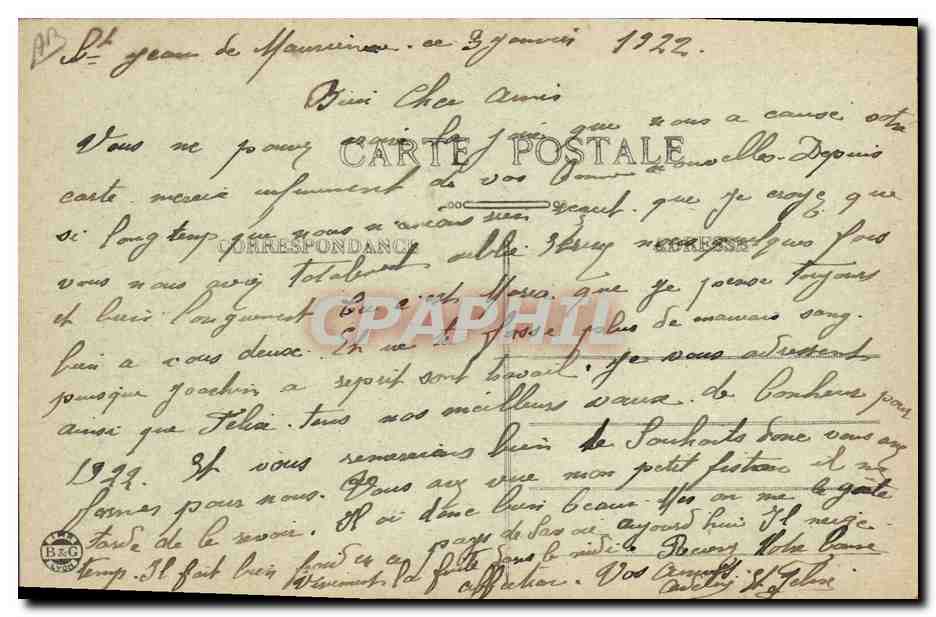 CPA Folklore Haute Maurienne Environs de Lanslebourg Costumes de Bessans Ane Mule  — Verso