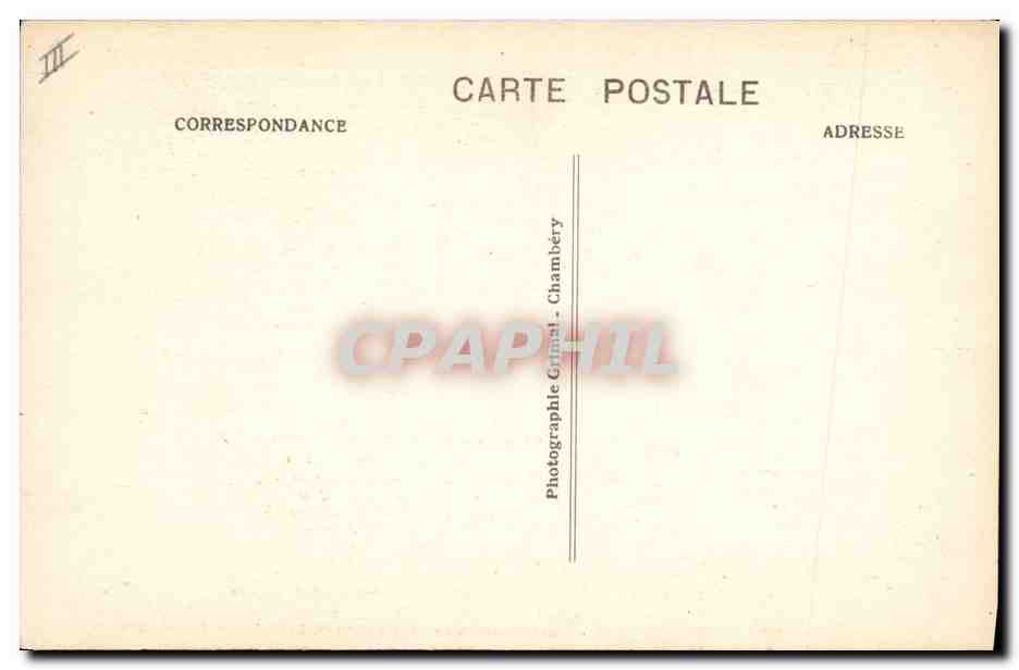 CPA Folklore Savoie Costumes de la Vallee de Brides les Bains Savoie  — Verso