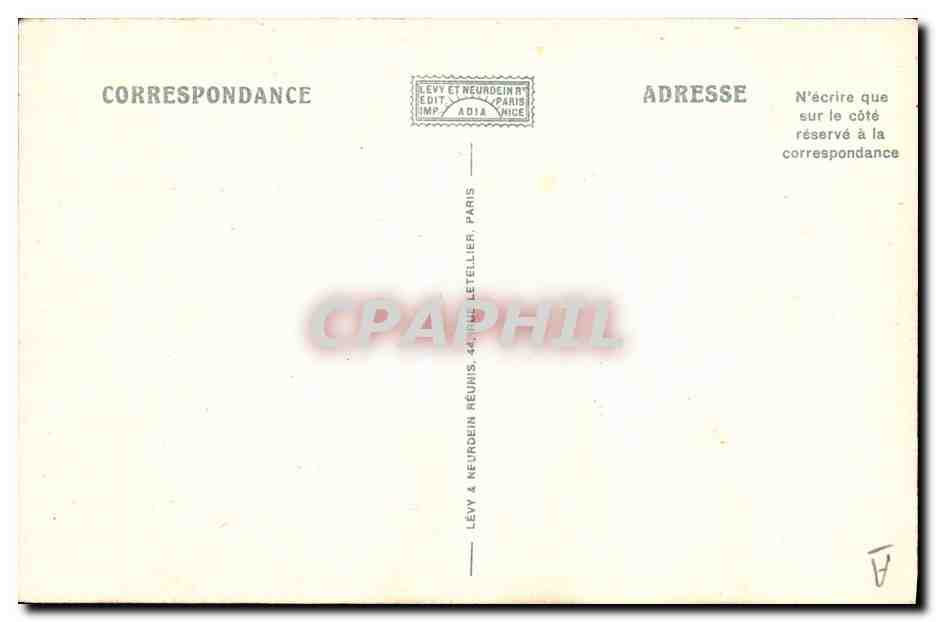 CPA Folklore Costumes de Savoie Seez Tarentaise  — Verso