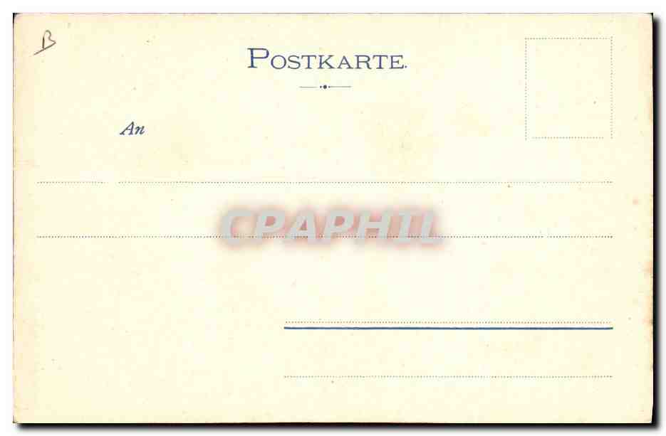 CPA Allemagne Reich 10pfg — Rückseite