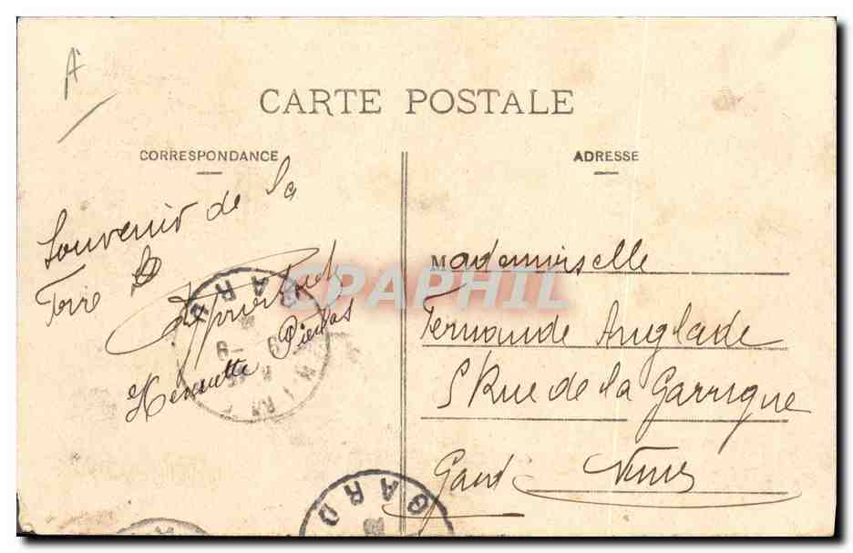 Grand 8 aérien — Vue prise à vol d’oiseau — Éditeur : CPAPHIL — Reverso