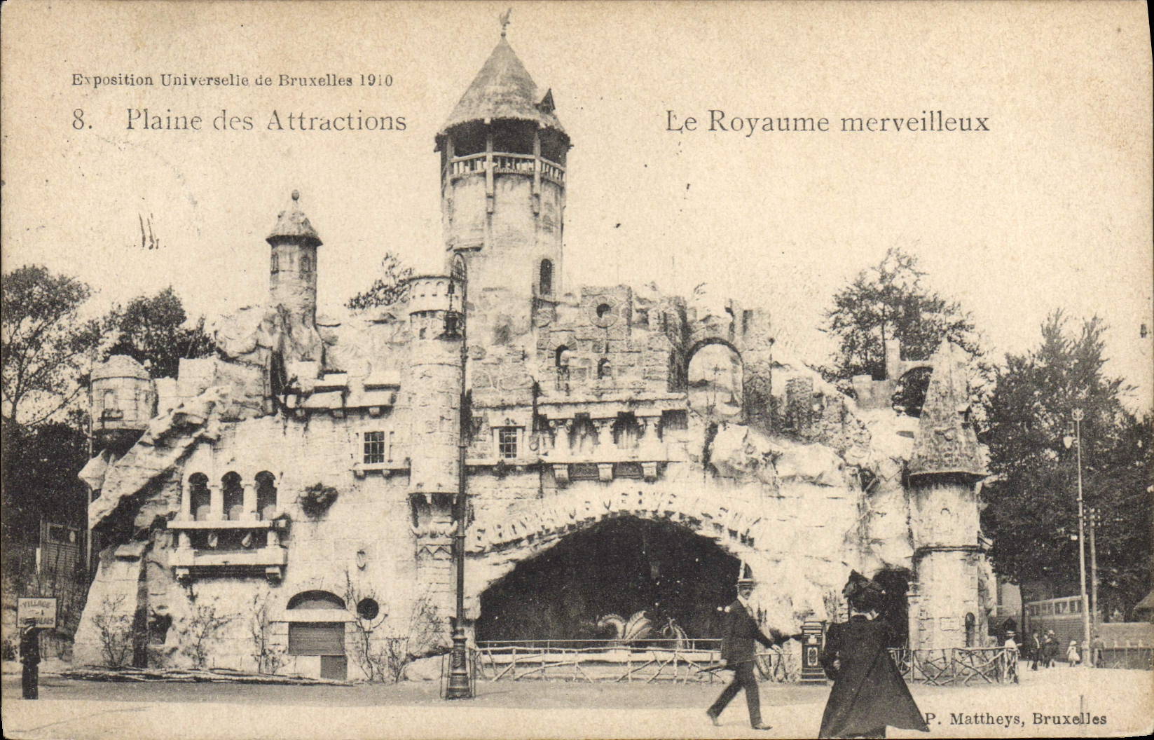 Le Royaume merveilleux — Exposition Universelle de Bruxelles 1910 — P. Matthey, Bruxelles