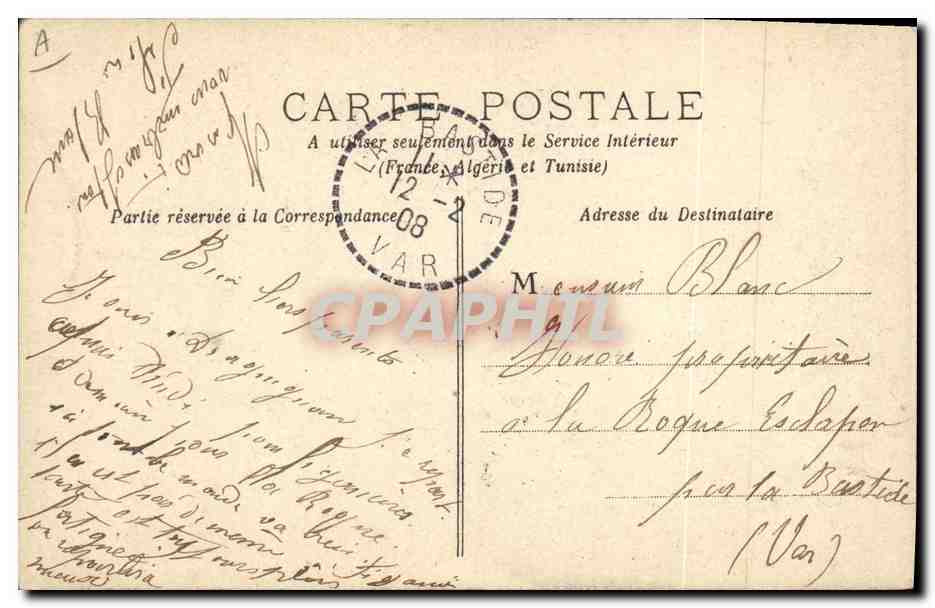 CPA Les bohemiens Gitan — Verso