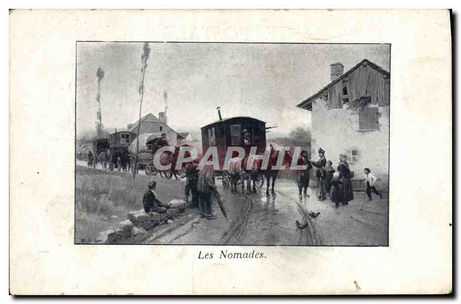 CPA Les nomades