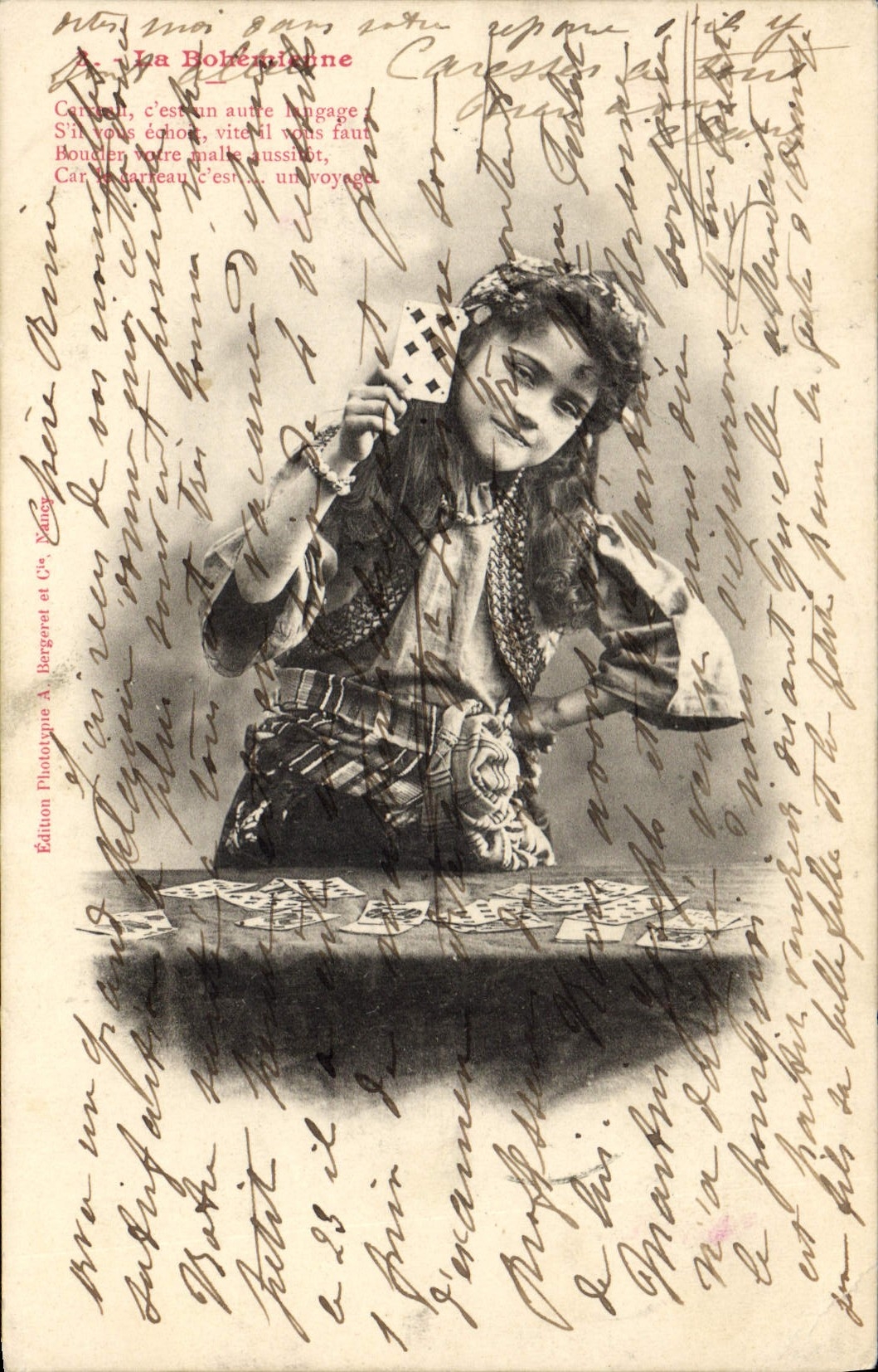 CPA La bohemienne Gitan