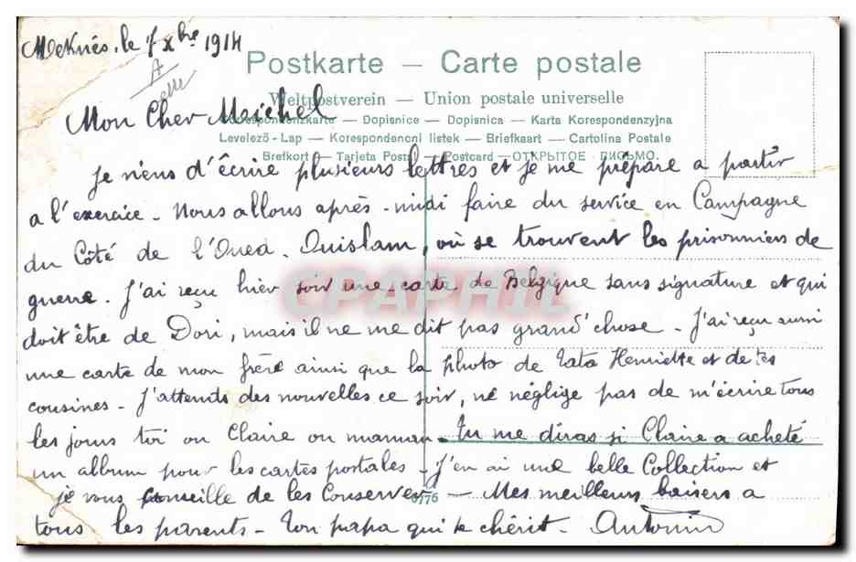 CPA Maroc Des bohemiennes en conversation — Verso