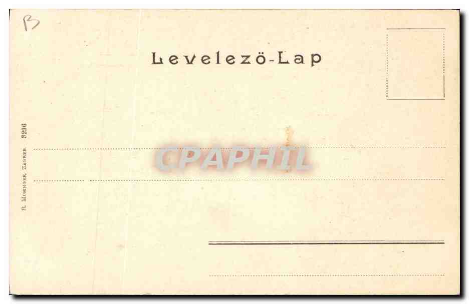 CPA Cziganyno Zigeunerin Tsigane Tzigane Gitan  — Verso