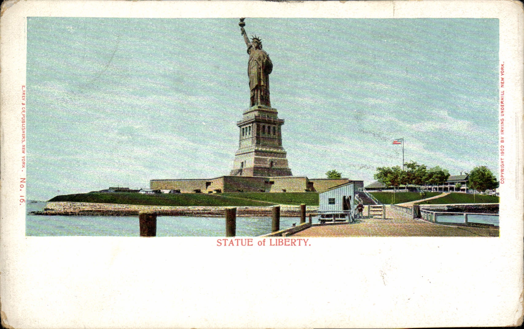 CPA Statue de la Liberte Statue of Liberty