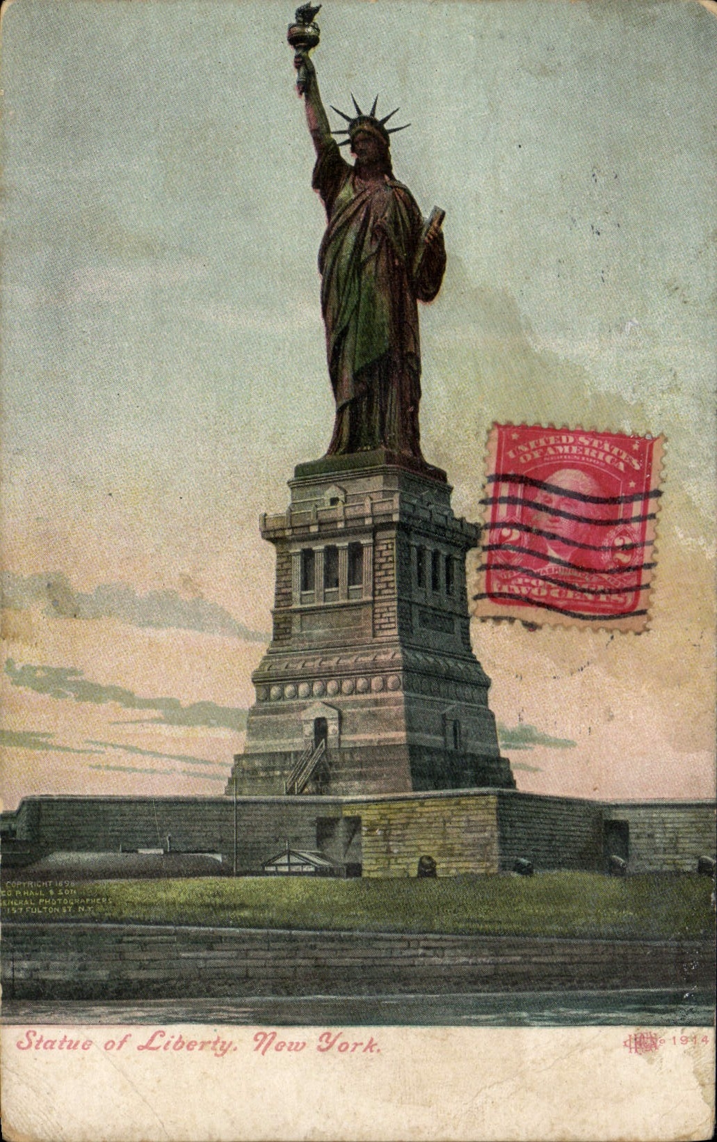 CPA Statue de la Liberte Statue of Liberty New York